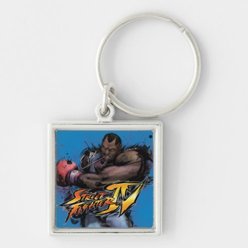 Balrog Tying on Glove Keychain