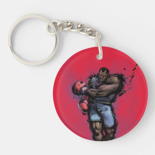 Balrog Tying on Glove Keychain