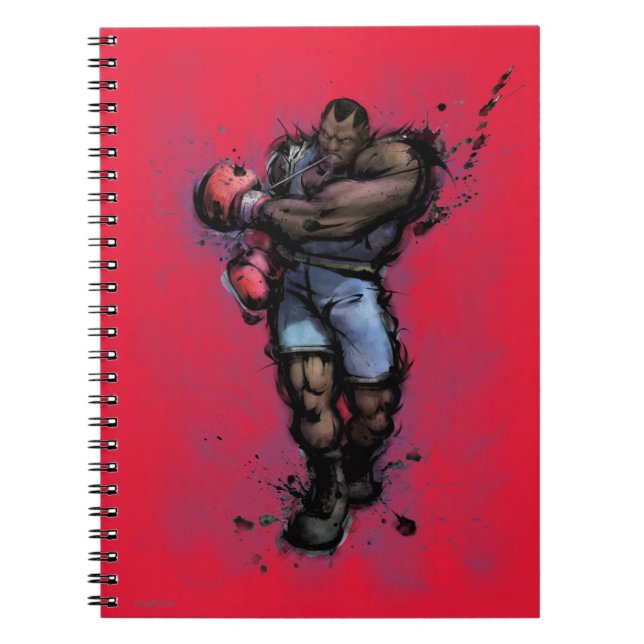 Balrog Tying on Glove Notebook (Front)