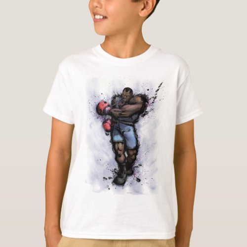 Balrog Tying on Glove T_Shirt