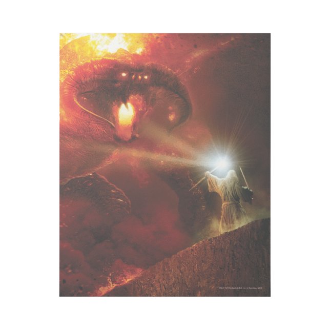 Balrog Versus GANDALF™ Gallery Wrap (Front)