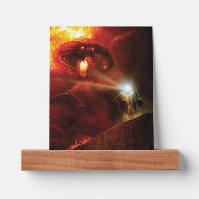 Balrog Versus GANDALF™ Picture Ledge (Front)