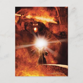 Balrog Versus Gandalf™ Postcard by lordoftherings at Zazzle