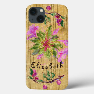 Balsam Bouquet and your name iPhone 13 Case