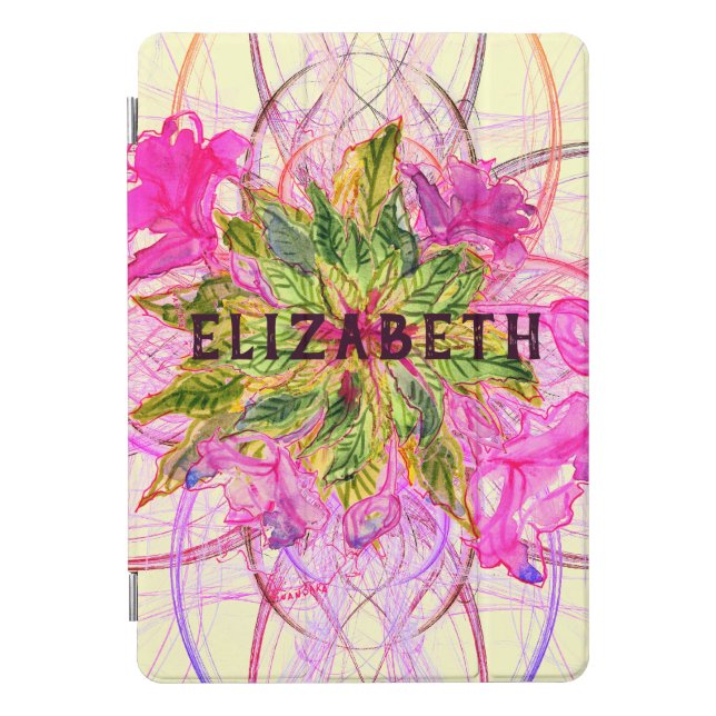 Balsam Bouquet and your name iPad Pro Cover (Front)