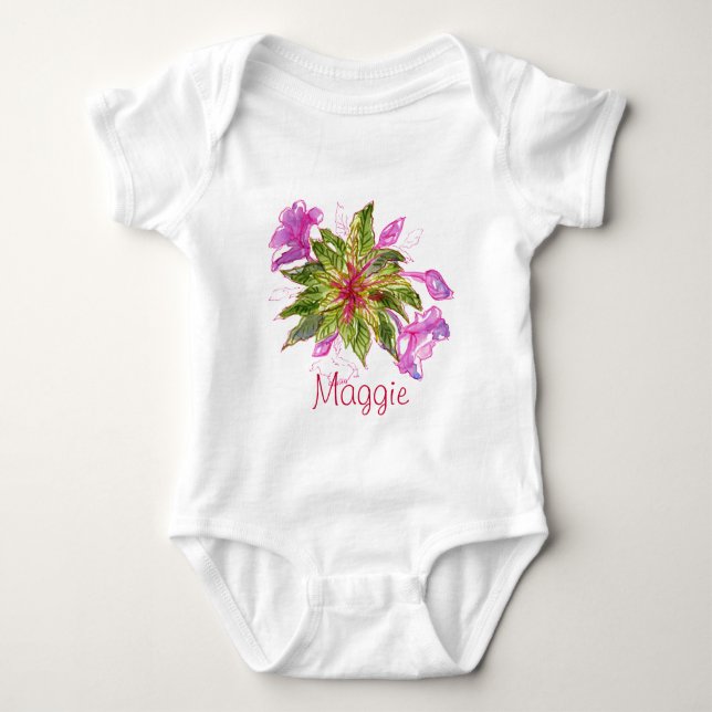 Balsam Bouquet Baby Bodysuit (Front)