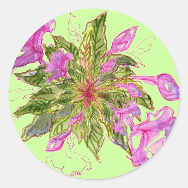 Balsam Bouquet Classic Round Sticker (Front)