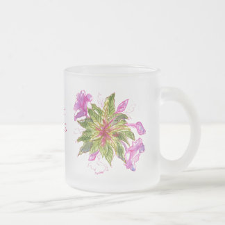 Balsam Bouquet Frosted Glass Coffee Mug