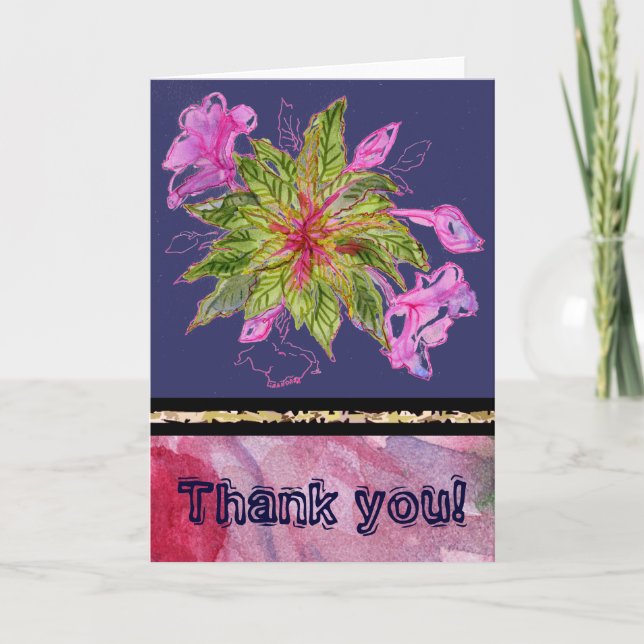 Balsam Bouquet Thank You Card (Front)