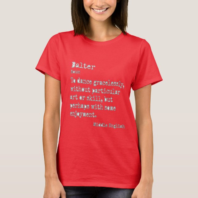 Balter: Basic Dark Crew Neck T-Shirt (Front)