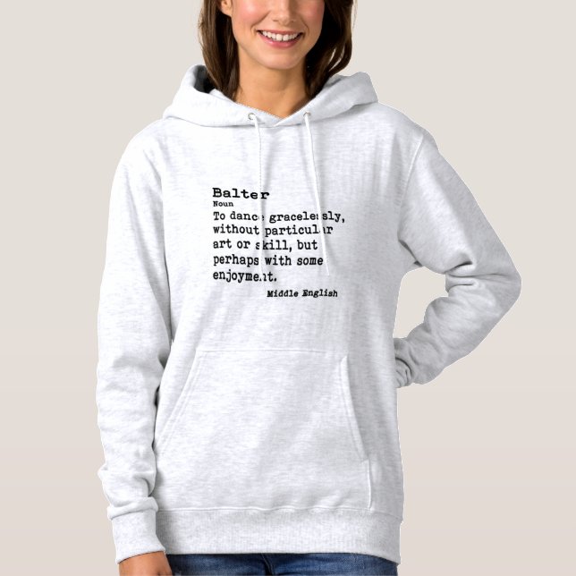 Balter: Light Colored Hoodie (Front)
