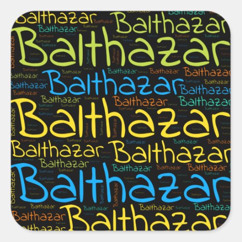 Balthazar Square Sticker