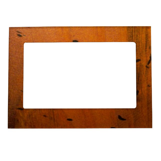 Baltic Pine Faux Wood  Magnetic Picture Frame (Front)