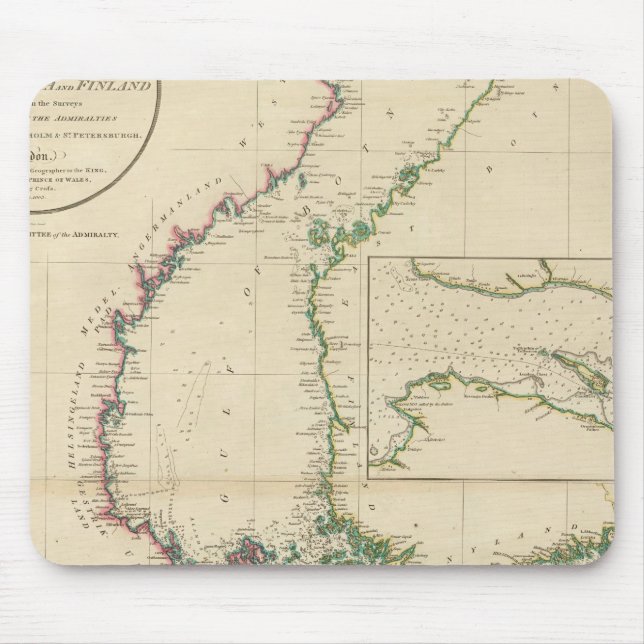 Baltic Sea Mouse Pad (Front)