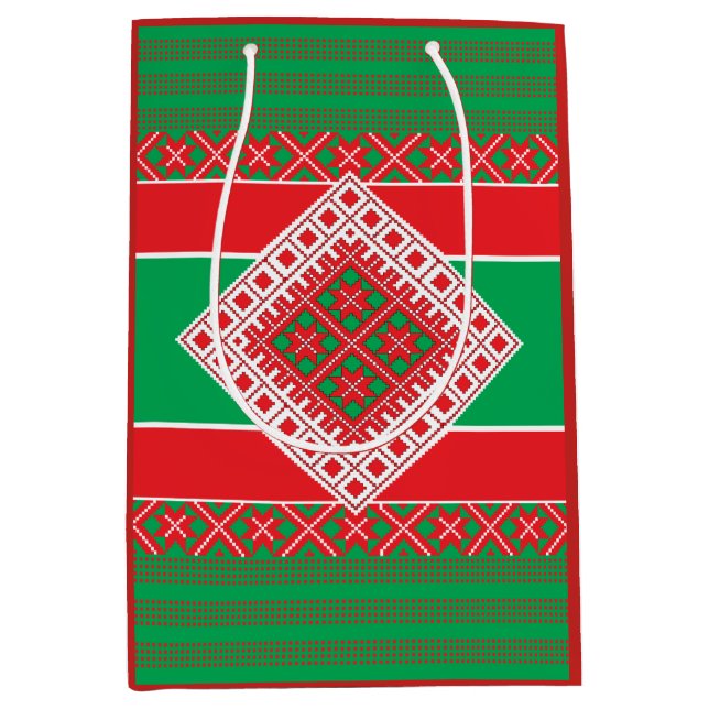Baltic Star Medium Gift Bag (Front)