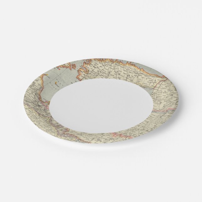 Baltic States Paper Plates (Angled)