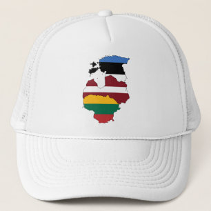Baltic states trucker hat
