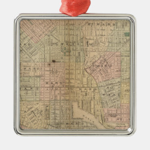 Baltimore 3 metal ornament
