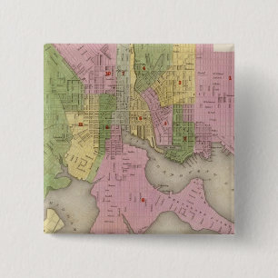 Baltimore 3 pinback button