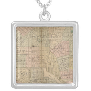 Baltimore 3 silver plated necklace
