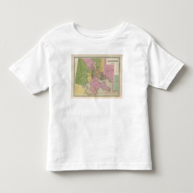 Baltimore 3 toddler t-shirt (Front)
