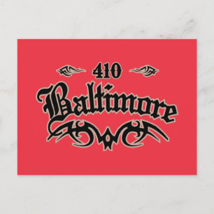 Baltimore 410 postcard