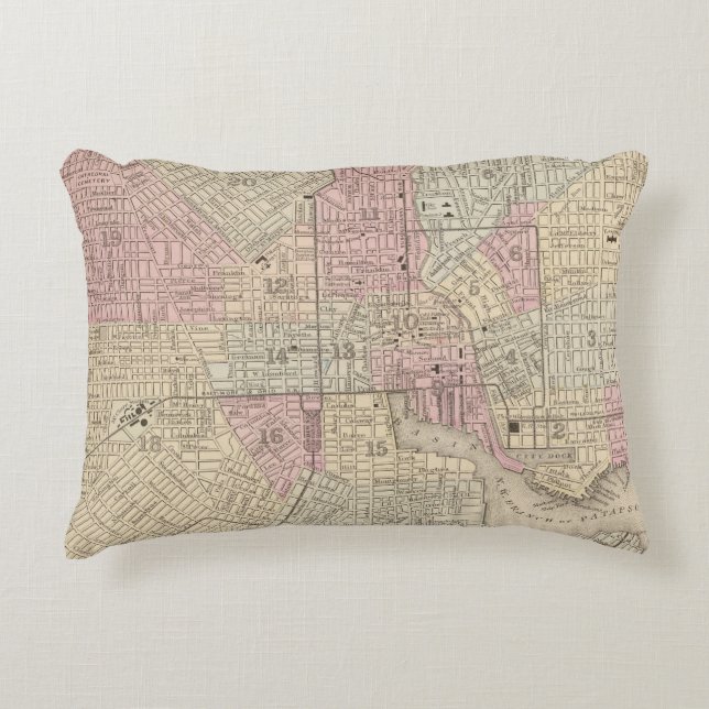Baltimore 4 decorative pillow (Front)