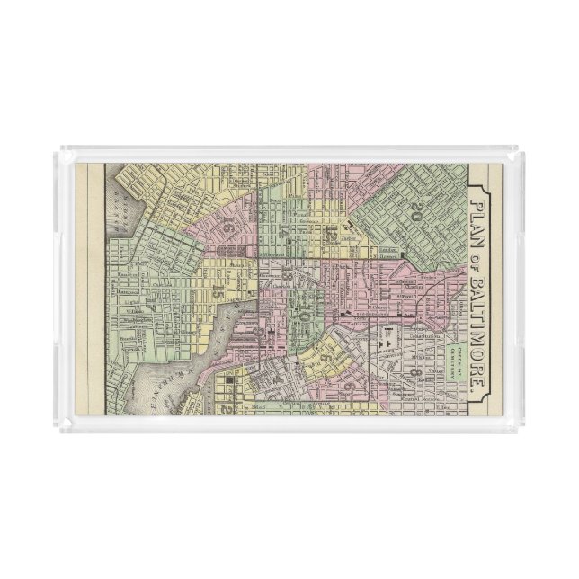 Baltimore Acrylic Tray (Front)