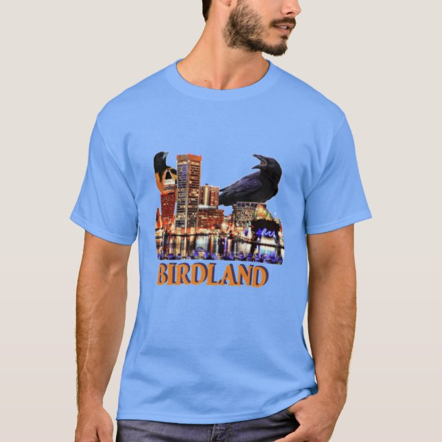 Baltimore and Hybrid Design T-Shirt (Front)