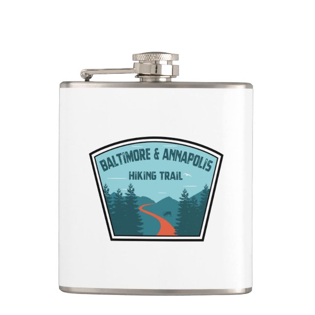 Baltimore & Annapolis Trail Flask (Front)