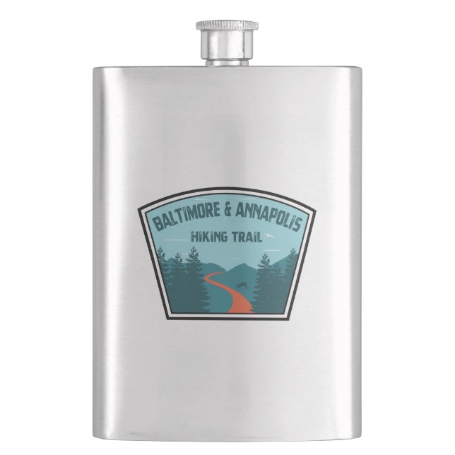 Baltimore & Annapolis Trail Flask (Front)