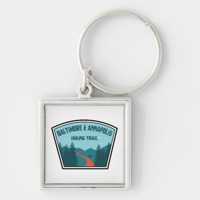 Baltimore & Annapolis Trail Keychain (Front)