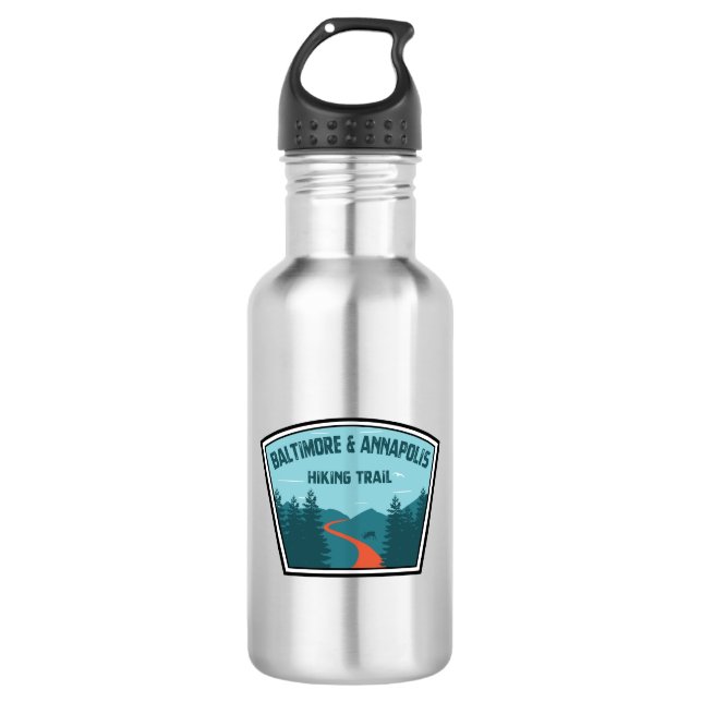 Baltimore & Annapolis Trail Stainless Steel Water Bottle (Front)