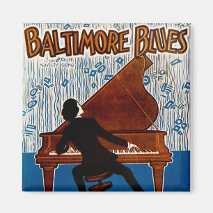 Baltimore Blues Magnet