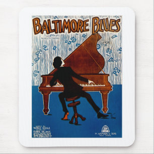 Baltimore Blues Mouse Pad