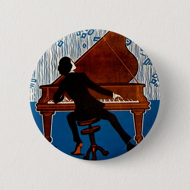 Baltimore Blues Pinback Button (Front)