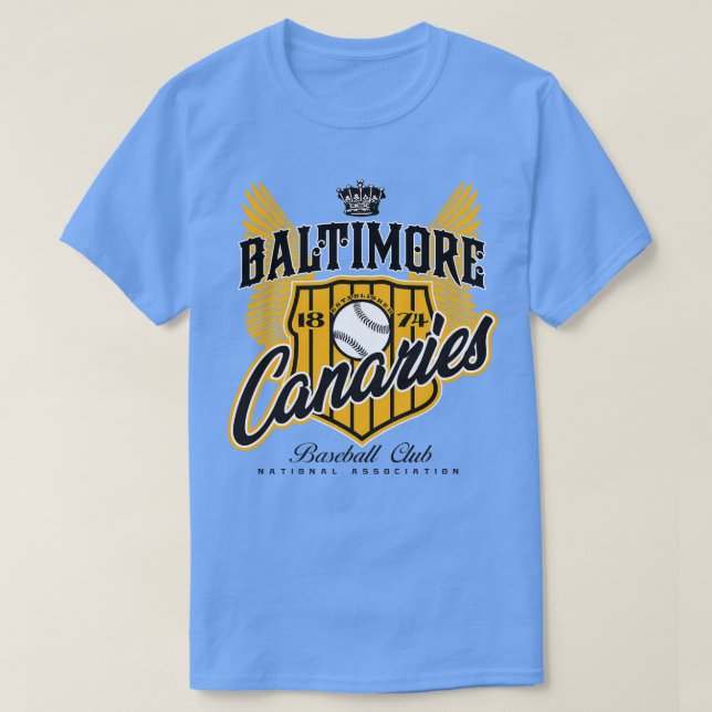Baltimore Canaries T-Shirt (Design Front)