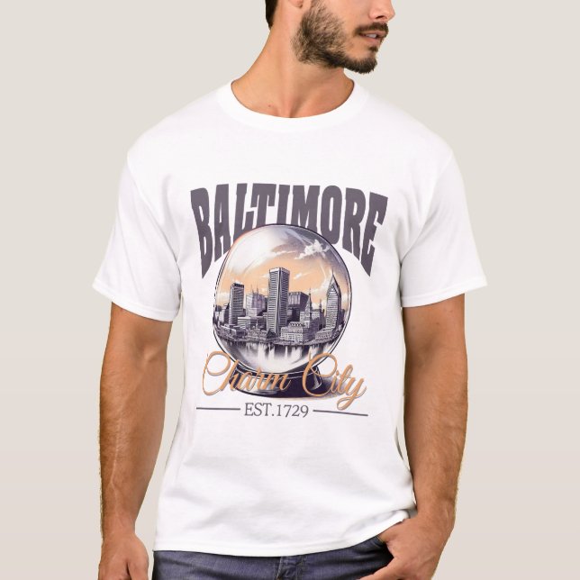 Baltimore Charm City T-Shirt (Front)