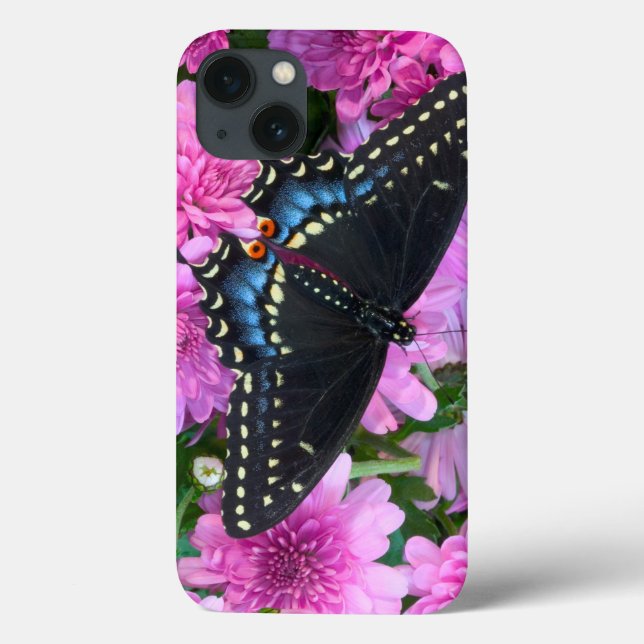 Baltimore Checkered Butterfly Case-Mate iPhone Case (Back)
