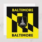 Baltimore city flag (Front/Back)
