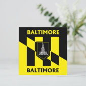 Baltimore city flag (Standing Front)