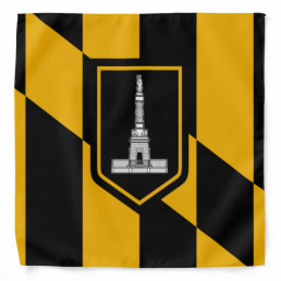 Baltimore City flag Bandana