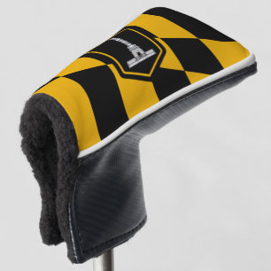 Baltimore city flag golf head cover
