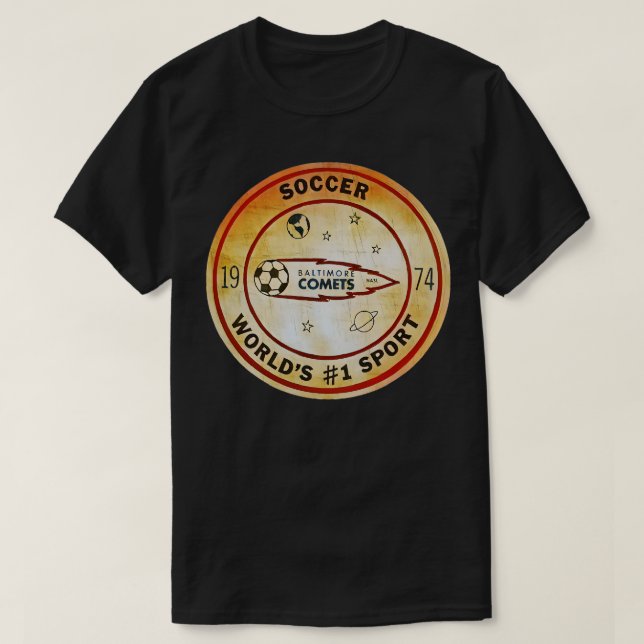 Baltimore Comets Soccer T-Shirt (Design Front)