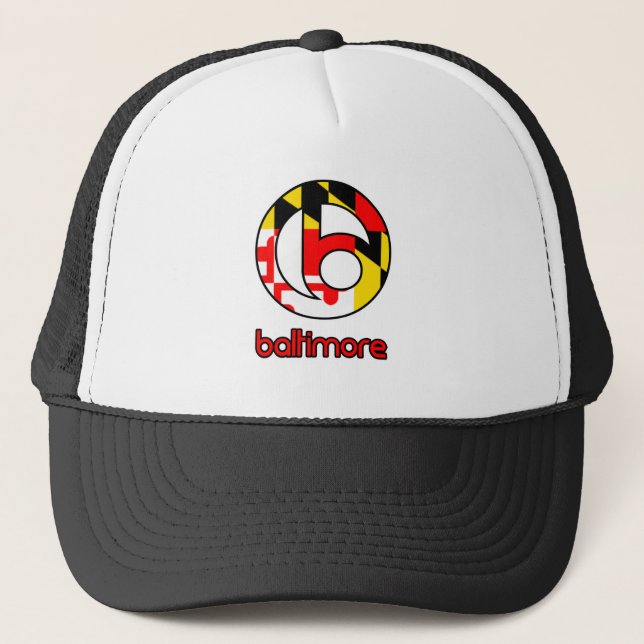 Baltimore Custom Gifts Trucker Hat (Front)
