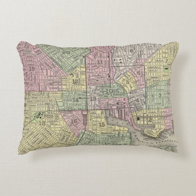 Baltimore Decorative Pillow (Front)