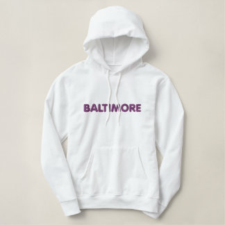 BALTIMORE EMBROIDERED HOODIE