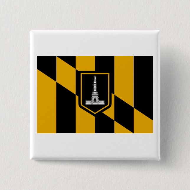 Baltimore Flag Button (Front)