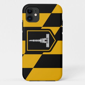 Baltimore Flag Iphone 11 Case by abbeyz71 at Zazzle