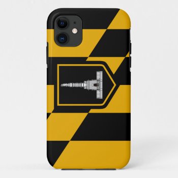 Baltimore Flag Iphone 11 Case by abbeyz71 at Zazzle
